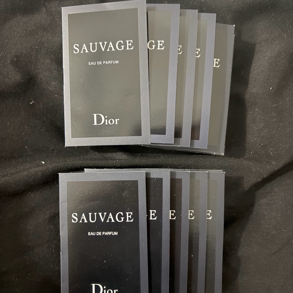 Dior Sauvage Eau de Parfum Sample Set 10 vials
